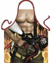 Kookschort brandweerman